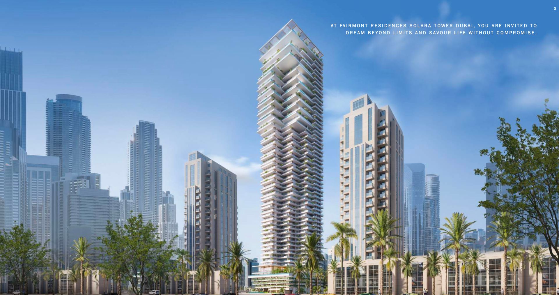 Fairmont Residences Solara Tower — Sol Properties, Downtown Dubai