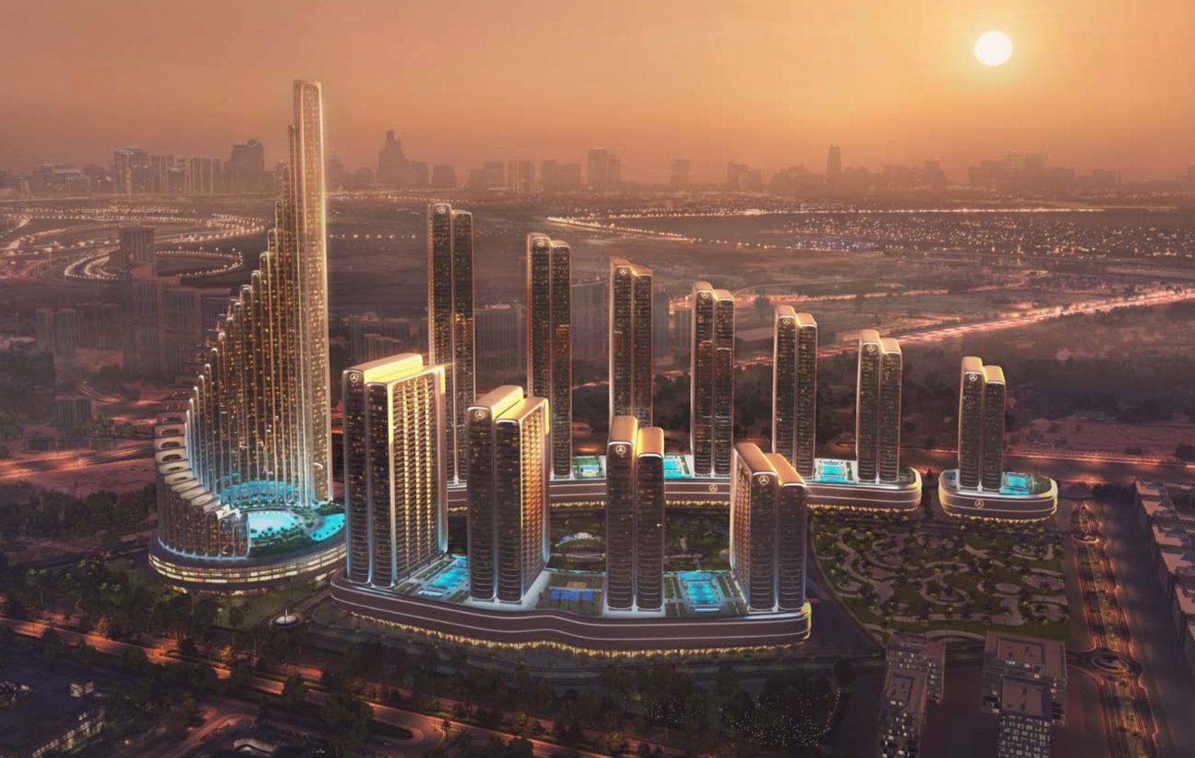 Mercedes-Benz Places by Binghatti — Meydan