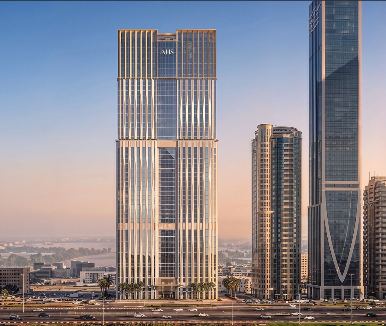 AHS Twin Towers — Sheikh Zayed Road, Dubai